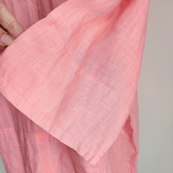 YSL Rive Gauche Vintage Linen Blouse - Picture 5 of 9